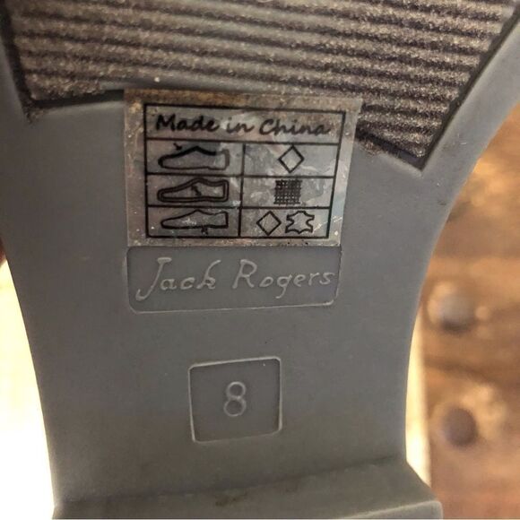 Jack Rogers Sallie Sparkle Ankle Rain Boots Size 8 - Picture 10 of 10